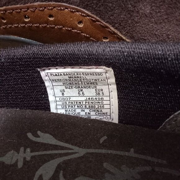 Women's Merrell Plaza Bandeau Mary Jane Expresso Brown Comfort Shoe Size 8 - Picture 9 of 12